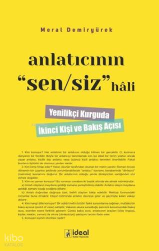 Anlatıcının Sen Siz Hali