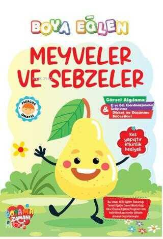 Boya Eğlen Meyveler ve Sebzeler