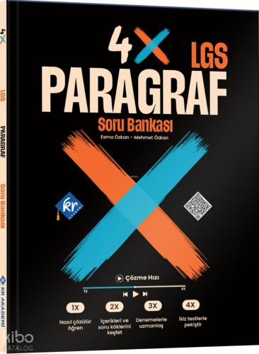 KR Akademi LGS 4X Paragraf Soru Bankası
