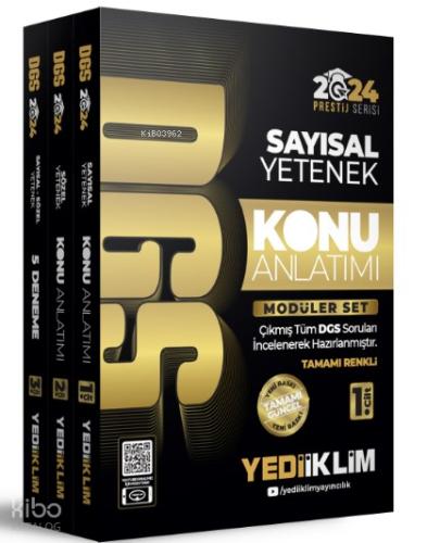 Yediiklim Yayınları 2025 DGS Konu Anlatımlı Modüler Set