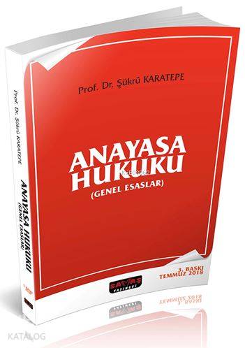 Anayasa Hukuku Genel Esaslar