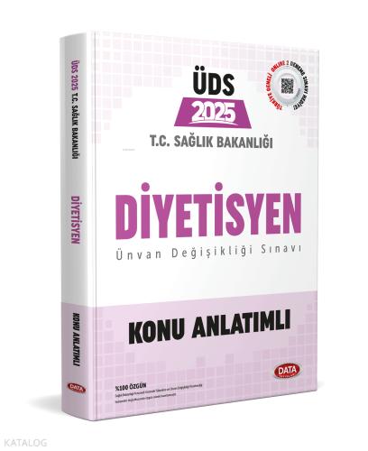 Data Yayınları 2025 ÜDS Sağlık Bakanlığı Diyetisyen Konu Anlatımı