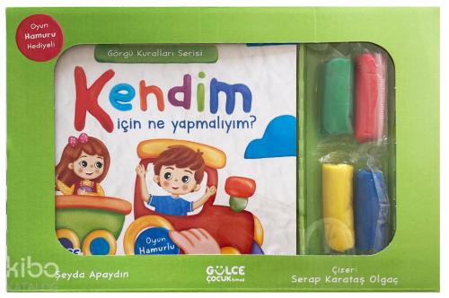 Kendim İçin Ne Yapmalıyım Görgü Kuralları Serisi Oyun Hamurlu Kitap Seti
