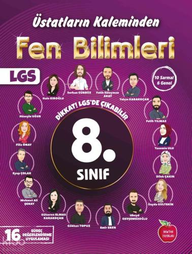 8 Sınıf Fen Bilimleri Üstatların Kaleminden 16 Deneme
