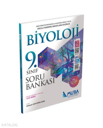 Muba Yayınları 9 Sınıf Biyoloji Soru Bankası Muba