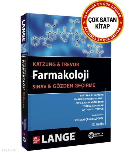 Katzung Trevor Farmakoloji Sınav ve Gözden Geçirme 13 Baskı