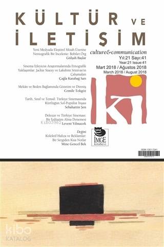 Kültür ve İletişim Sayı 41