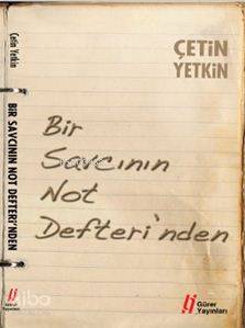 Bir Savcının Not Defteri nden