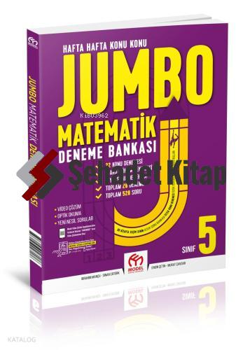 5 Sınıf Jumbo Matematik Deneme Bankası