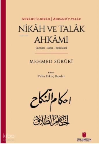 Ahkamü n nikah Ahkamü t talak Nikah ve Talak Ahkamı