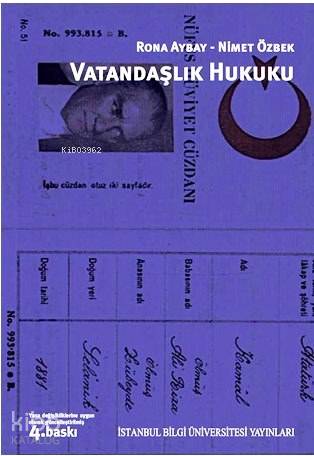 Vatandaşlık Hukuku Genişletilmiş Baskı