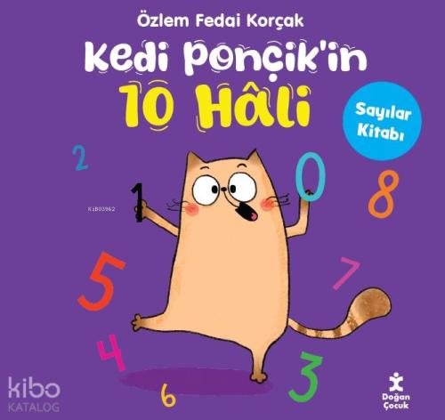 Kedi Ponçik in 10 Hali Sayılar Kitabı