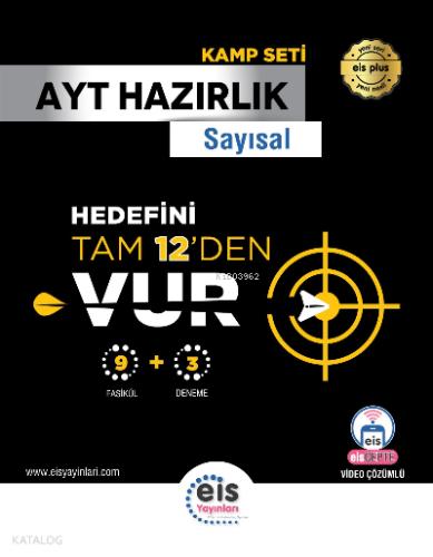 Eis Yayınları AYT Kamp Kitabı 9 Fasikül 3 AYT Denemesi