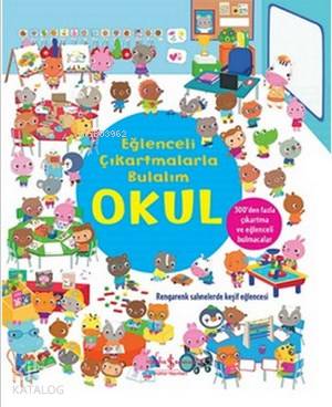 Eğlenceli Çıkartmalarla Bulalım Okul
