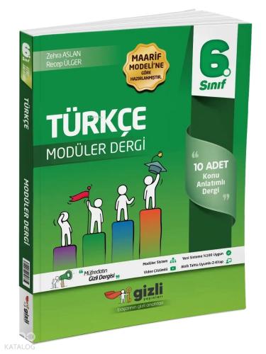 5 Sınıf Türkçe Modüler Dergi