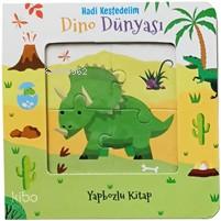 Hadi Keşfedelim Dino Dünyası Yapbozlu Karton Kitap