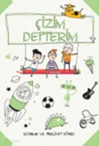 Çizim Defterim Boyama ve Faaliyet Kitabı Yeşil