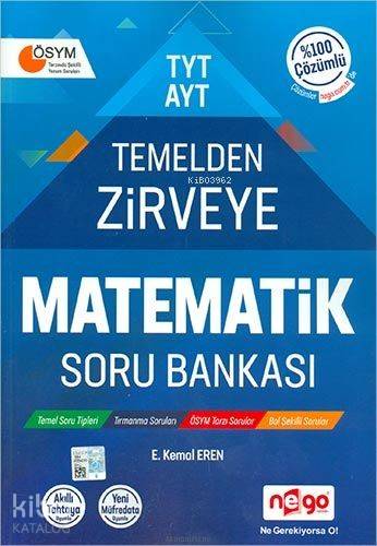 TYT AYT Temelden Zirveye Matematik Soru Bankası