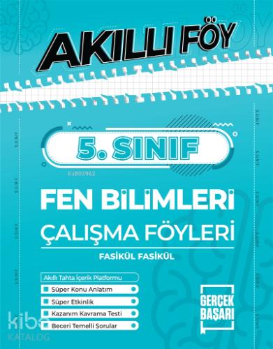 8 Sınıf Akıllı Föy Fen Bilimleri Çalışma Föyleri Fasikül Fasikül