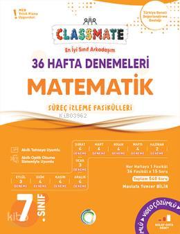 8 Sınıf Matematik Classmate 36 Hafta Denemeleri