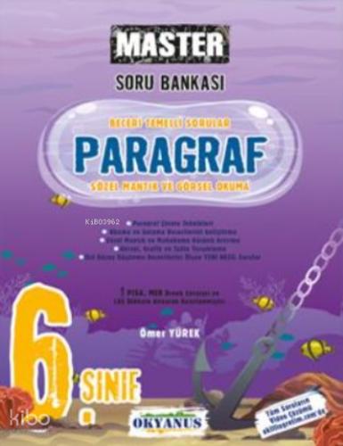 Okyanus Yayınları 6 Sınıf Paragraf Master Soru Bankası