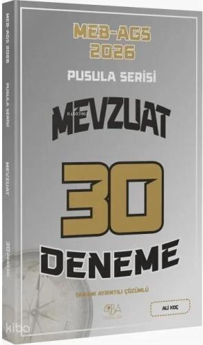 2026 MEB AGS Mevzuat 30 Deneme Çözümlü Pusula Serisi