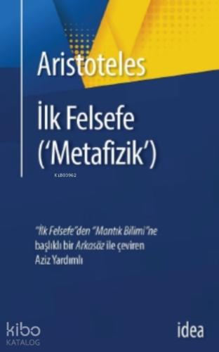 İlk Felsefe Metafizik
