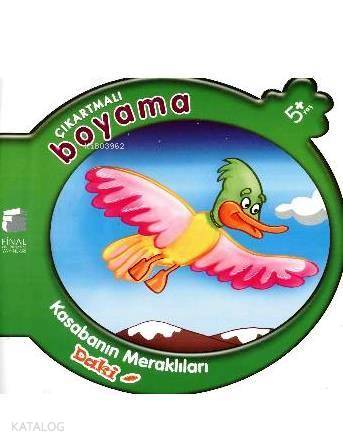 Kasabanın Meraklıları Daki Çıkartmalı Boyama 5 Yaş