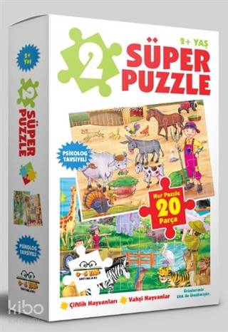 2 Süper Puzzle Çiftlik Hayvanları