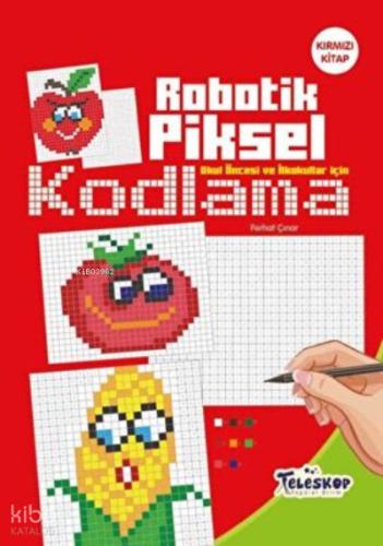 Kırmızı Kitap Robotik Piksel Kodlama Teleskop