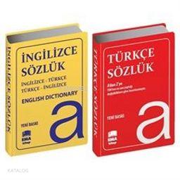 İngilizce Türkçe Sözlük ve Türkçe Sözlük 2 Kitap Set Biala Kapak
