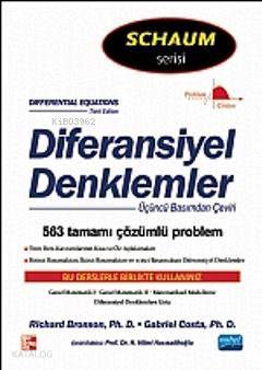 Diferensiyel Denklemler Schaum 39 s