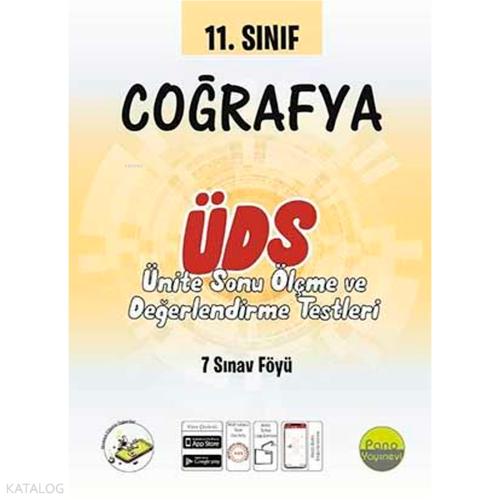9 Sınıf Coğrafya Ünite Değerlendirme Sınavı 8 Sınav