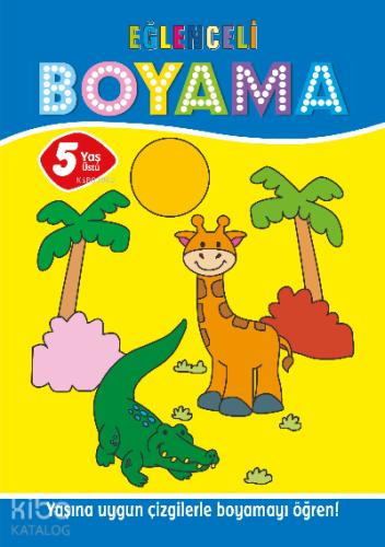 Eğlenceli Boyama 5 Yaş Üstü 4 lü Pastel Boya Hediyeli