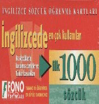 İngilizcede İlk 1000 Sözcük Kartları