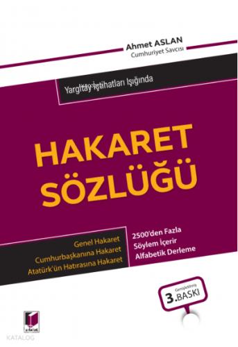 Hakaret Sözlüğü