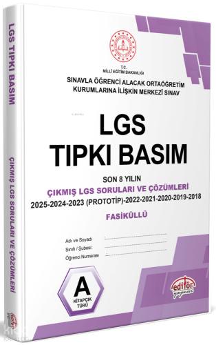 LGS Tıpkı Basım Çıkmış Sorular ve Çözümleri