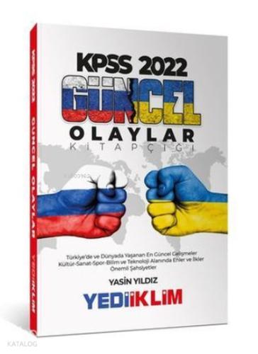 Yediiklim 2022 KPSS Genel Kültür ve Güncel Olaylar Kitapçığı Komisyon