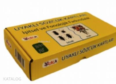 Uyakli Sözcük Kartları İşitsel ve Fonolojik Farkındalık
