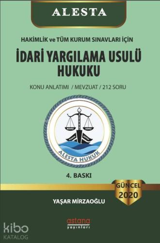 Alesta 2019 İdari Yargılama Usulü Hukuku