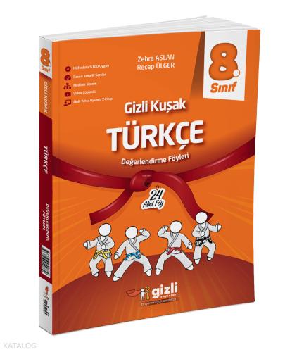 8 Sınıf LGS Türkçe Gizli Kuşak Serisi