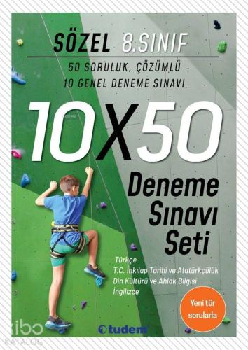 Tudem Yayınları 8 Sınıf Sözel 10 50 Deneme Sınavı Seti