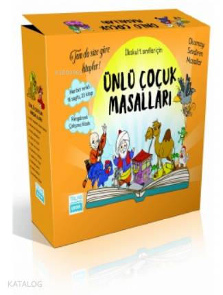 Talas Yayınları Ünlü Çocuk Masalları İlkokul 1 Sınıflar İçin 20 Kitap Takım