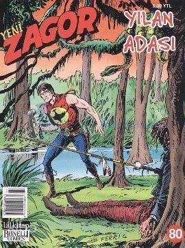 Yeni Zagor Sayı 80 Yılan Adası