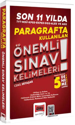 KPSS DGS ALES TYT MSÜ EKPSS AGS Son 11 Yılda Paragrafta Kullanılan Önemli Sınav Kelimeleri