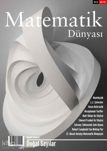 Matematik Dünyası Dergisi Sayı 114