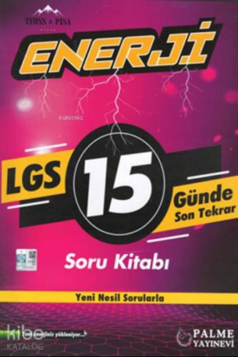 Palme Yayınları LGS 15 Günde Son Tekrar Enerji Soru Kitabı