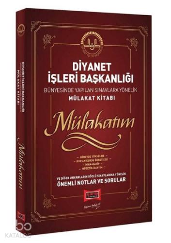 Yargı Yayınları Diyanet İşleri Başkanlığı Bünyesinde Yapılan Sınavlara Yönelik Mülakat Kitabı