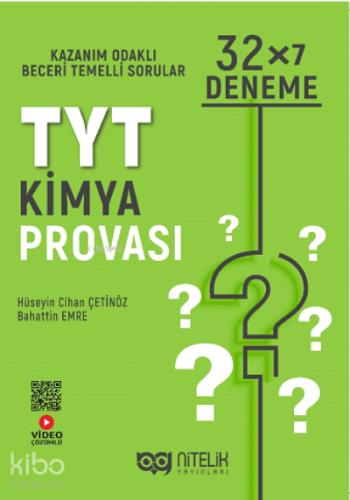 Nitelik YKS TYT Kimya Provası 32x7 Deneme Sınavı