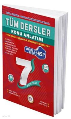 Kırmızı Beyaz Yayınları 4 Sınıf Tüm Dersler Çalışma Defterim